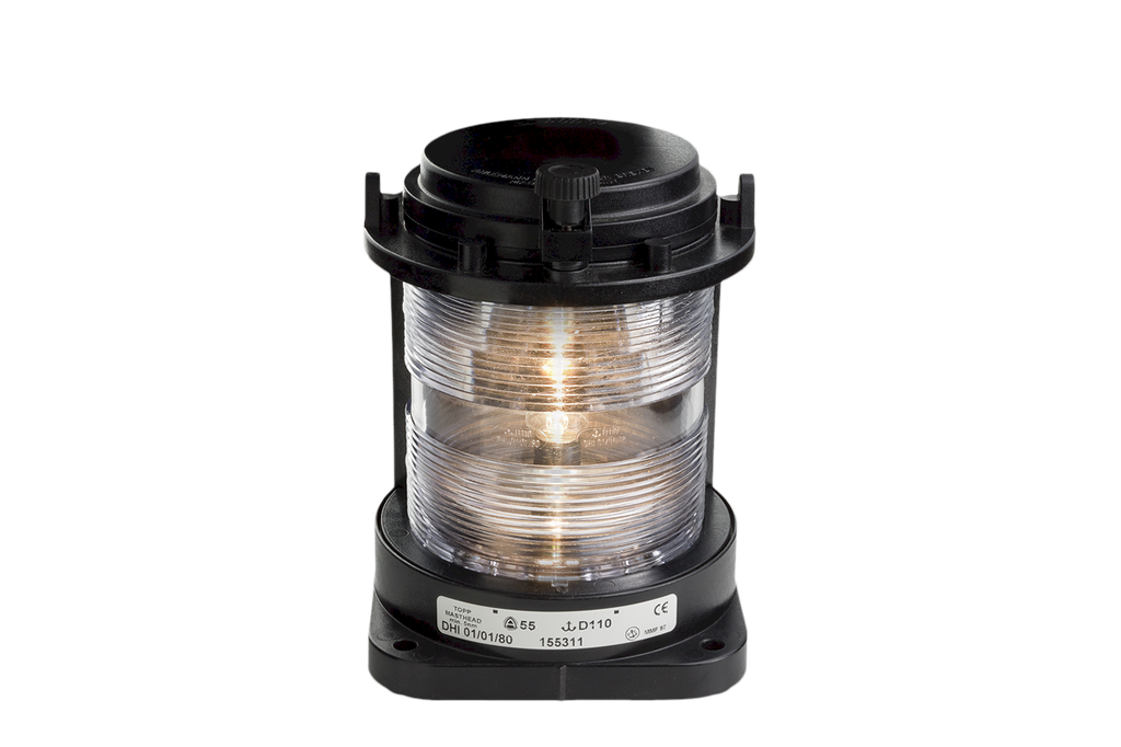 Feu de navigation, tête de mât, AS55, 24V-25W