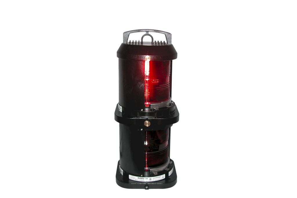 Navigation light, portside, double, AS70M, without lamp