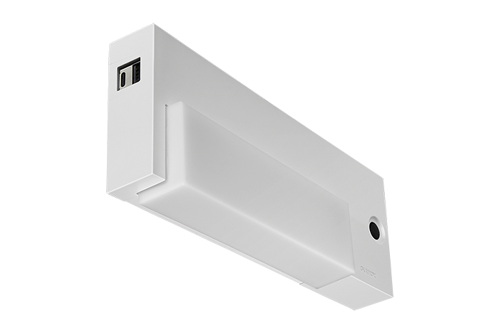 Bed light 350S-DIM 6,5W, IP30 white 110-230V dimm.USB