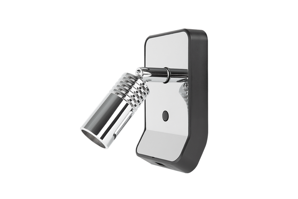 Kabinelamp II 300 S-DIM 830 USB, BL/CH/CH/CH IP20 110/240