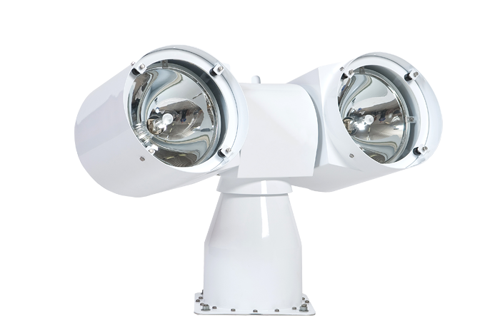 Zoeklicht CL25 230V STD CPL, IP66 rvs RAL9016 1070W HMI