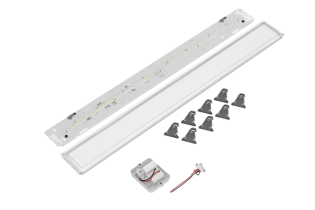 MIR KIT-1200 (M) G2 5000 HF EB3/S 840 FR/PC 37W IP66/67 w/o battery