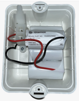 Battery Unit (EB) 4,8V 4Ah, voor armatuur type MIR/MIX