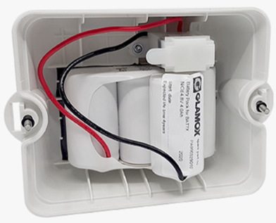 Battery unit (EB) 4,8V 4Ah 2P, voor armatuur type MAX ( vóór 01-04-2015 )