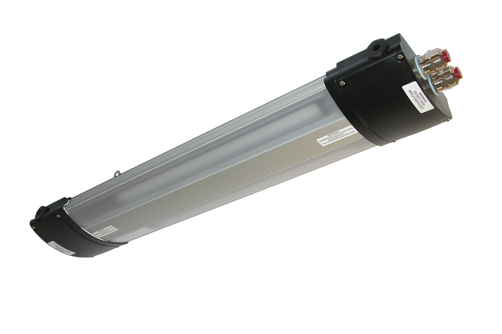 Fixture LED 2x12W 230V TW, 50/60Hz IP66/67 alu 5000K