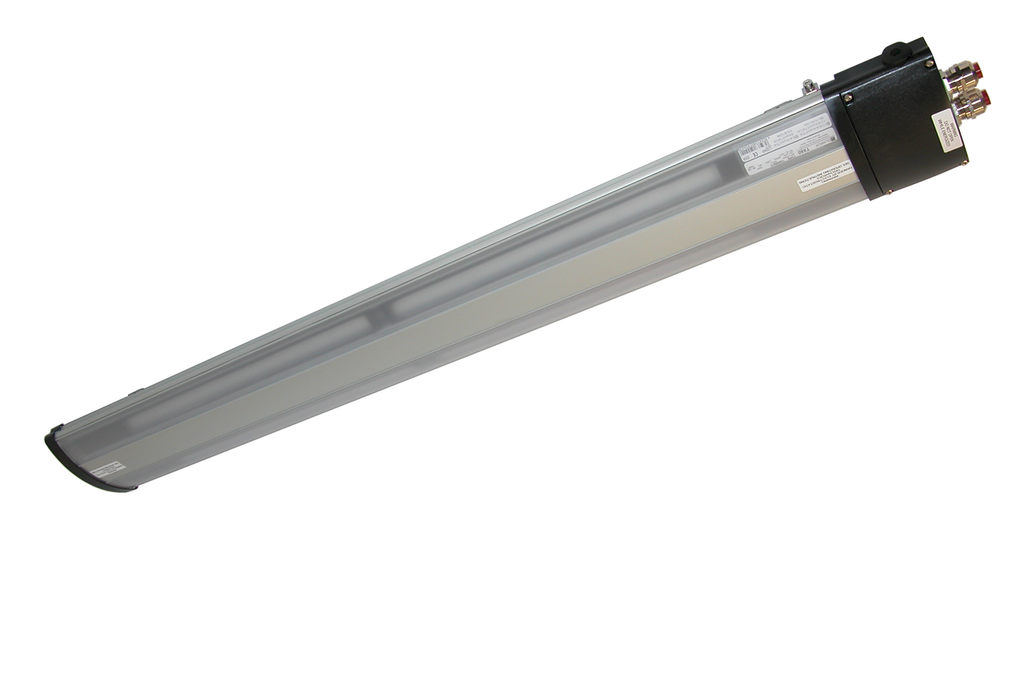 Armature LED 2x23W 230V, 50/60Hz IP66/67 alu 5000K