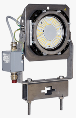 Floodlight EXde 40W LED, 230V 50/60Hz WB pole bracket