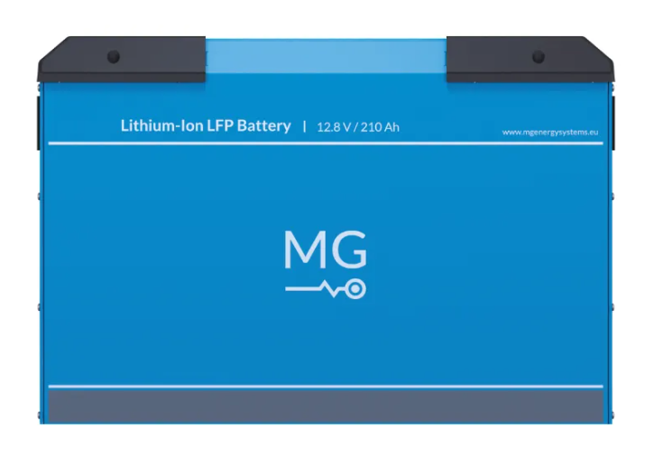 MG Energy Lithium-Ion LFP 12,8V 210Ah 2,7kWh M8 IP40