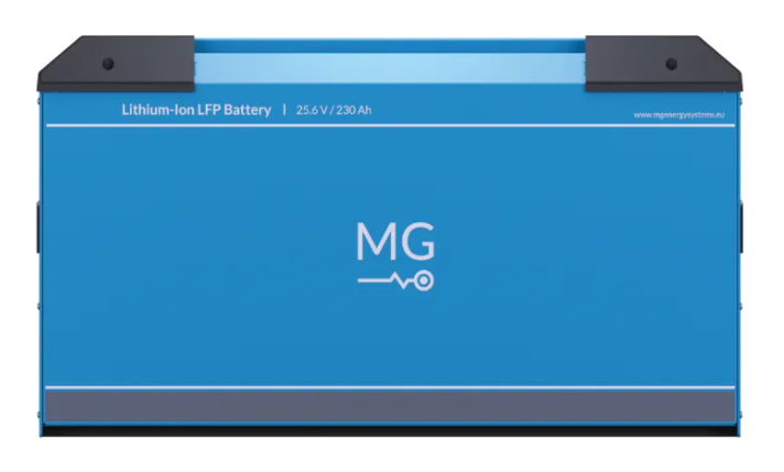 MG Energy Lithium-Ion LFP 25,6V 230Ah 5,8kWh M12 HV
