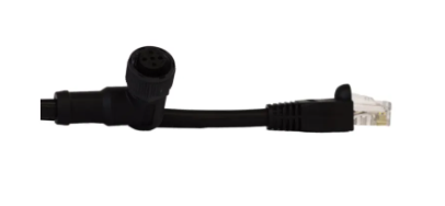 MG Energy  M12 CAN open cable female 90° to RJ45 2,5m