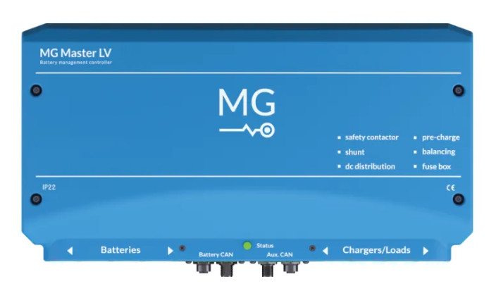 MG Energy Master LV 24-48V 400A M12/RJ45 BMS batterijen