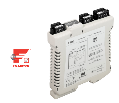 MTL Fieldbus power supply 21.5V min, 500mA Plug Screw