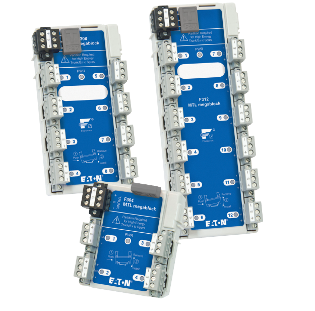 4 way Megablock - screw terminals