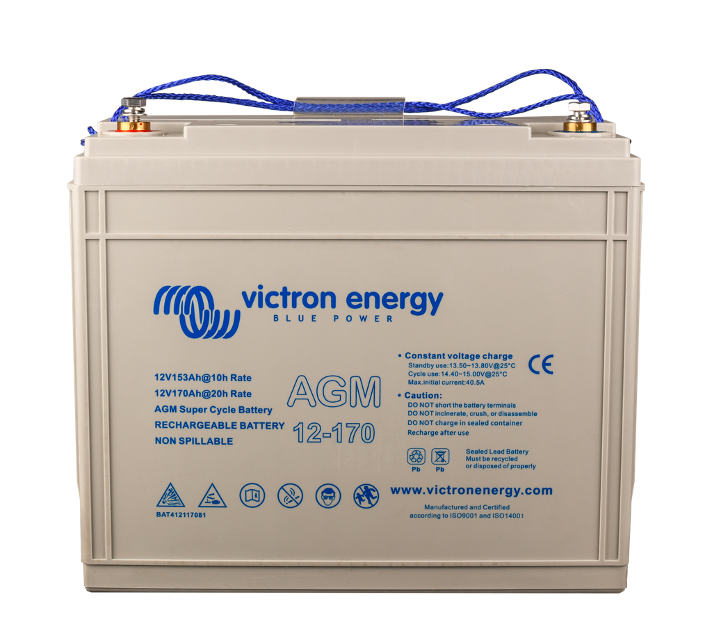 Victron 12V/170Ah AGM Super Cycle Batt. (M8)