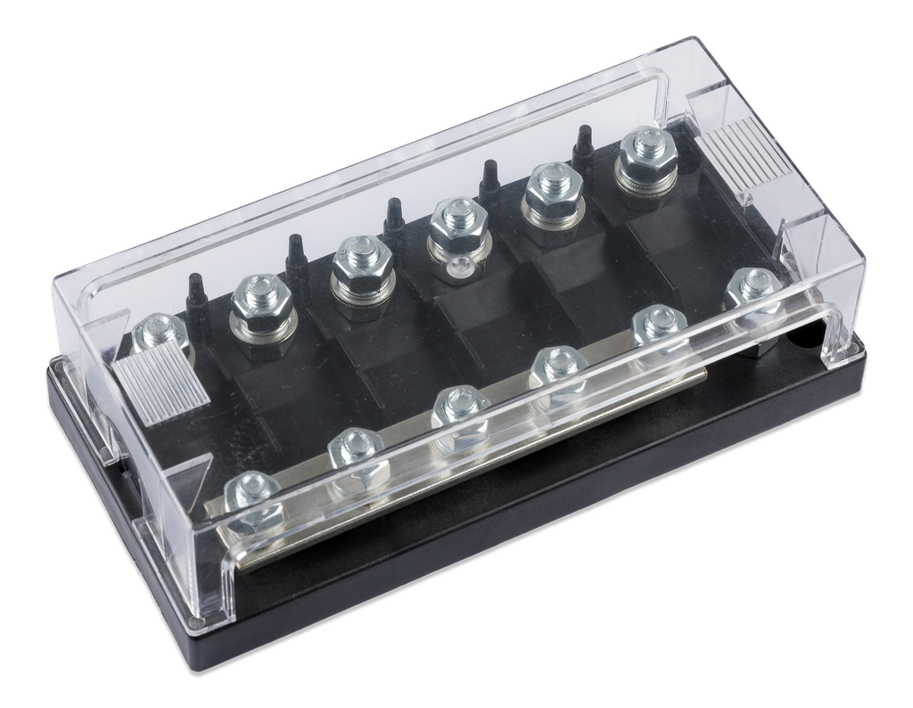 Victron Fuse holder 6-way for MEGA-fuse