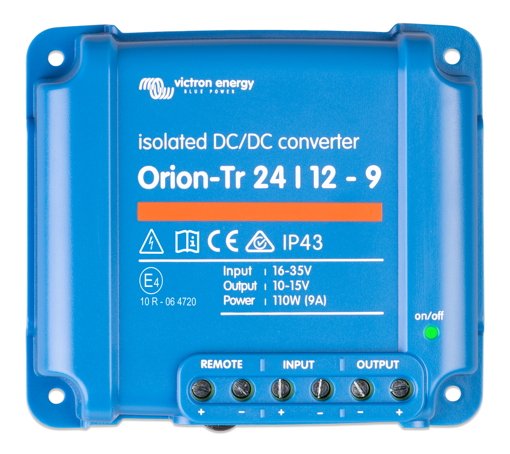 Victron Orion-Tr 24/12-9A (110W) Isolated DC-DC converter Retail
