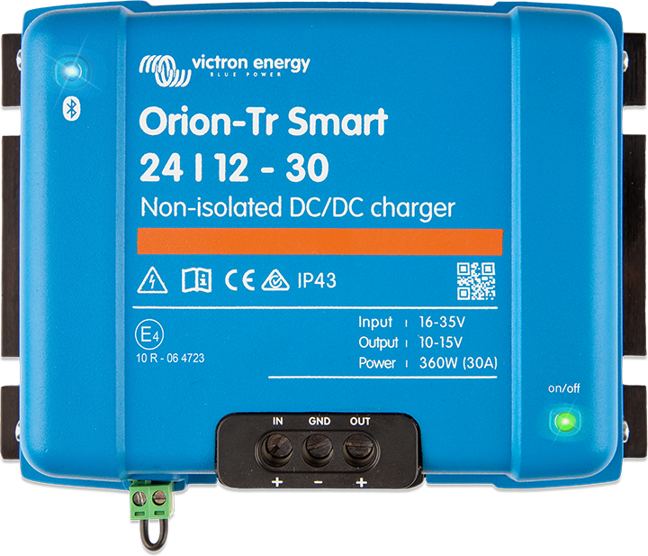 Victron Orion-Tr Smart 24/12-30A (360W) Non-isolated DC-DC charger