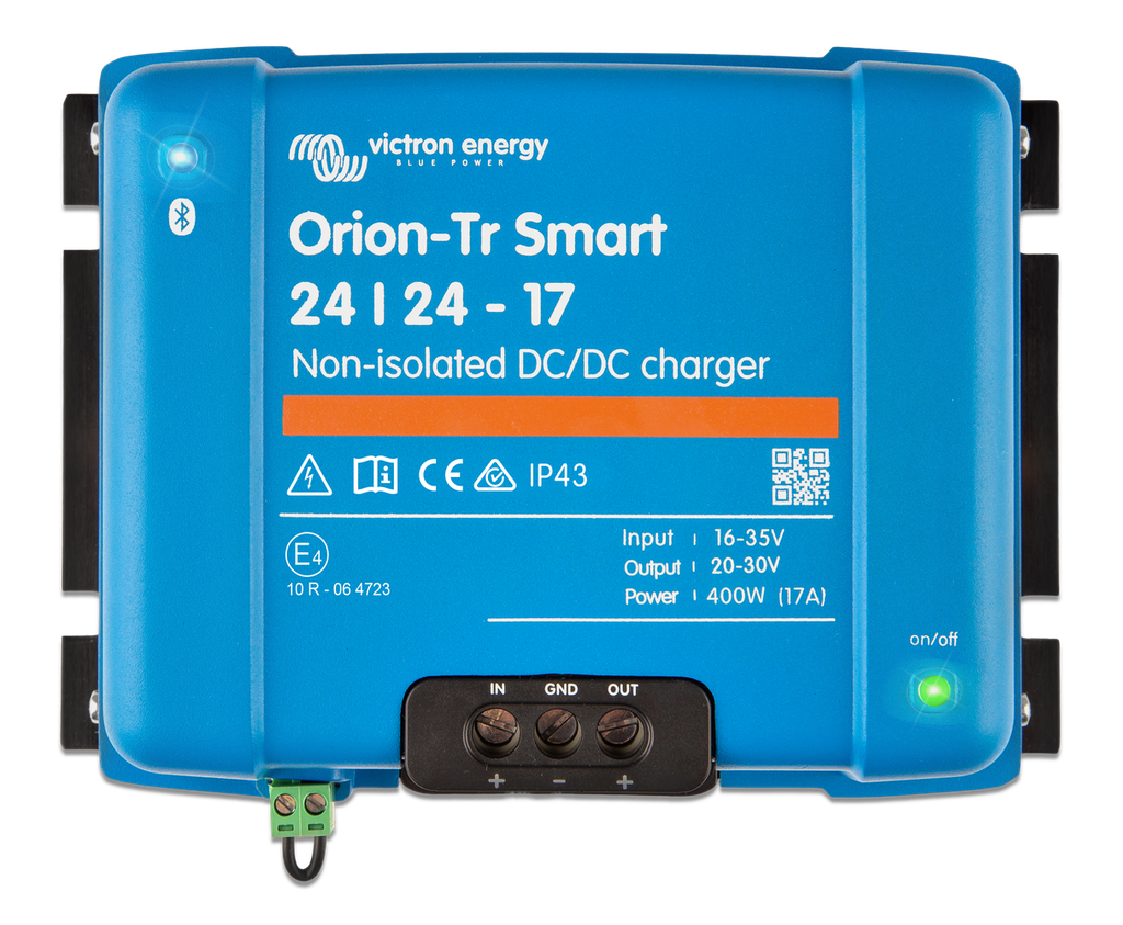 Victron Orion-Tr Smart 24/24-17A (400W) Non-isolated DC-DC charger