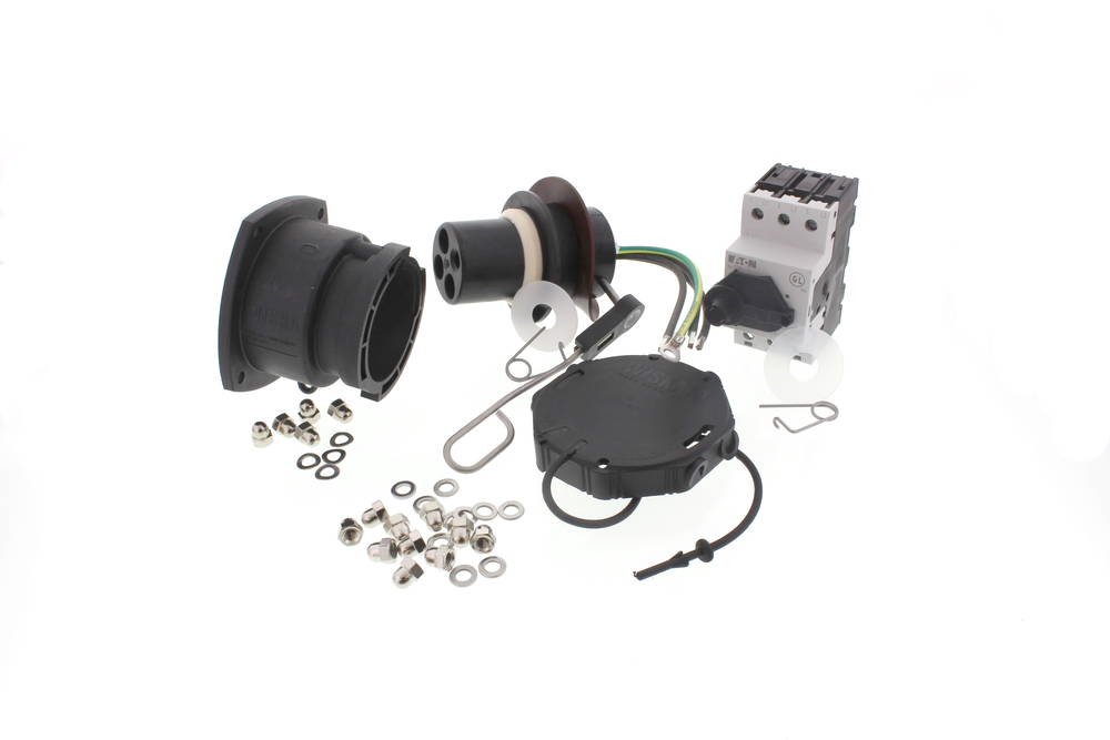 SP-VARI-PI/LED/10kA/BC/NUTS spare part package for VARITAIN PushIn 10kVA/32A