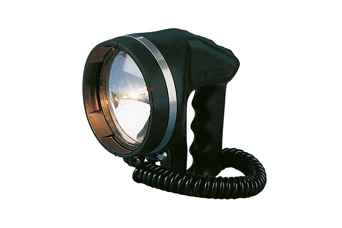 BREMEN, SEARCHLIGHT, BLACK, 12 V, 50 W, HALOGEN 