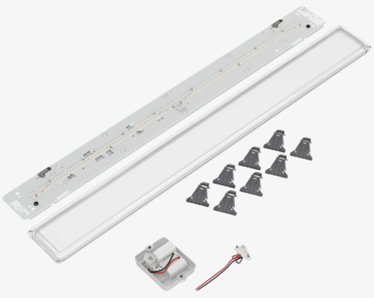 MIR KIT-1200 (M) G2 5000 HF EB3/S 840 FR/PC IP66/67 Incl. Battery 
