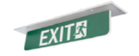 EL40 85x340 SIGN EXIT RUNNING MAN UP/-