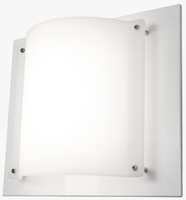 Lampe murale WALLE (M) WH LED 800 DALI 840 OP PC