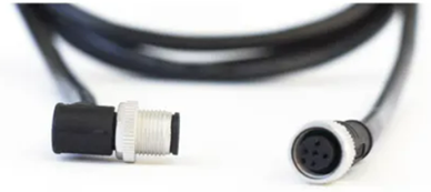 MG Energy Cable CAN-Bus, 2m, M12 male straight-M12 female angled