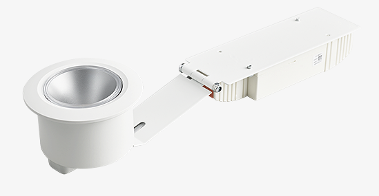 Downlight DL70-R70 (M) B0 700 HF 830 2xQCA SM IP55 WH