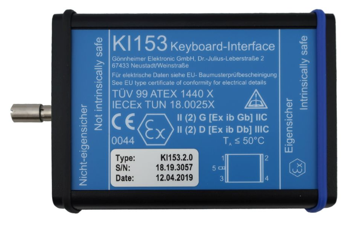 Interface, 1 x USB