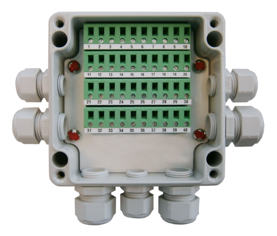 Relay 8 contacts, 110-230VAC, IP65