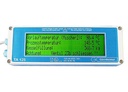 Text display, 4x40mm characters, 15mm, field housing, IP65