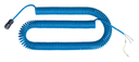 Spiral cable 3m, 3x0.75mm², with F connector