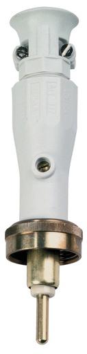 [10010001] Stekker 117 concentrisch 1xW10A, 50V 10A 2P kunststof