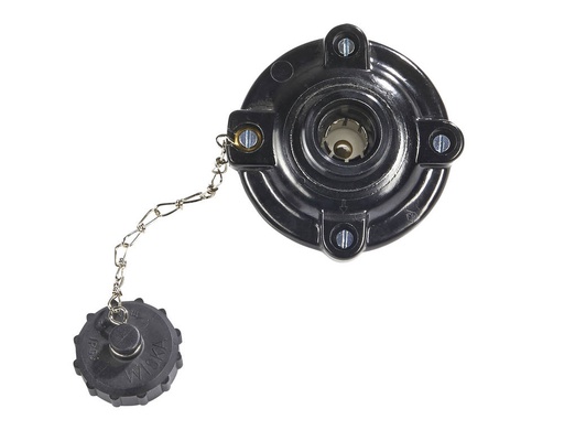[10010004] Socket  DK 503/FS concentric, IP56 10A DC 2P recessed mount.