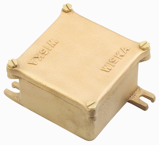[10010514] Box empty 693 96x96x70 mm, brass