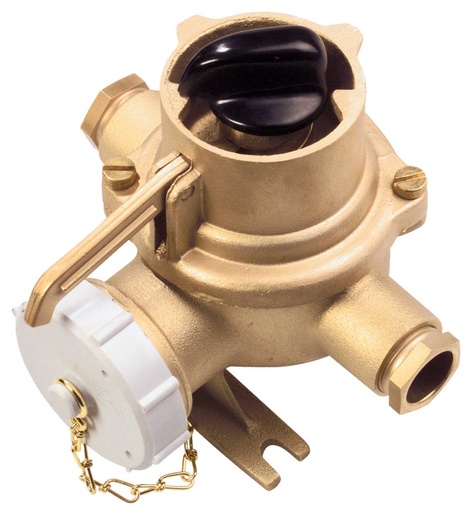 [10010684] Socket 1144/V, HNA -O with switch brass