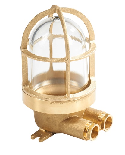 [10012782] Fixture 1131/2/gK/clear/mT/1975, B22d =O 100W 230V brass