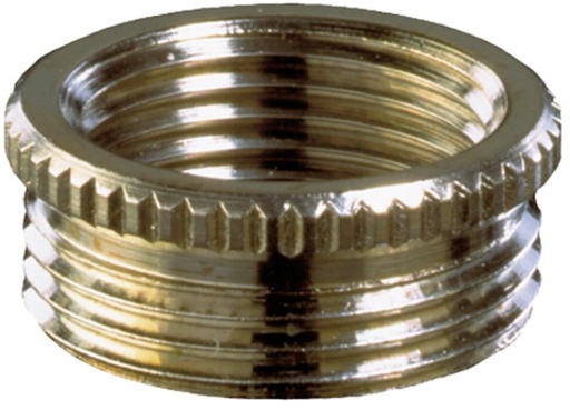 [10063940] Reductie MRM M16/M12x1.5, messing vernikkeld