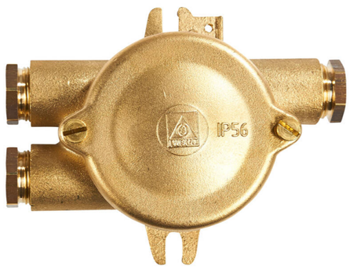 [10076054] Junction box 1154-OST-W12, HNA brass =O- empty
