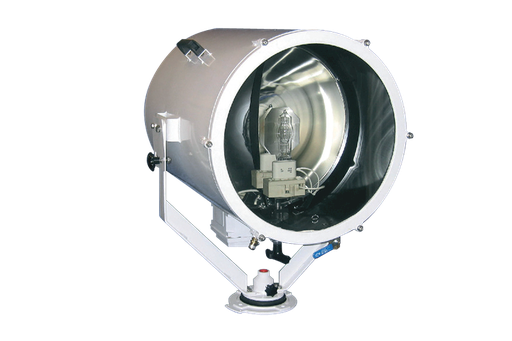 [2005005] Zoeklicht Suez SH510 2000W, 220V IP56 Alu wit dekmontage