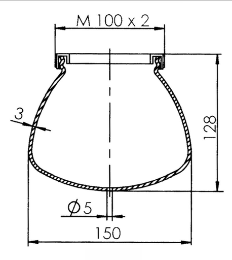 [22000296] SP-1937/mT/opal glas, voor 1191