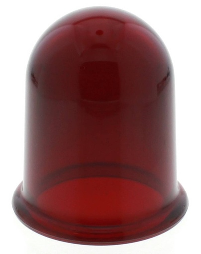 [22000342] SP-1990/oT/red glass, red, without drope hole for 1017