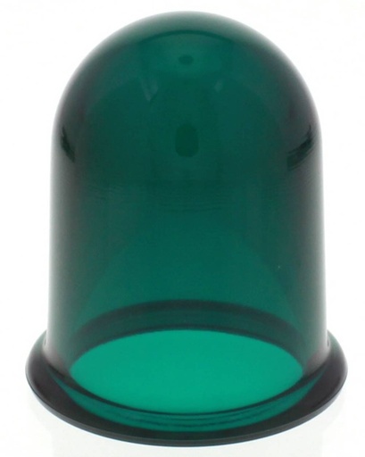 [22000343] SP-1990/oT/green glass, green, wthout drop hole for 1017