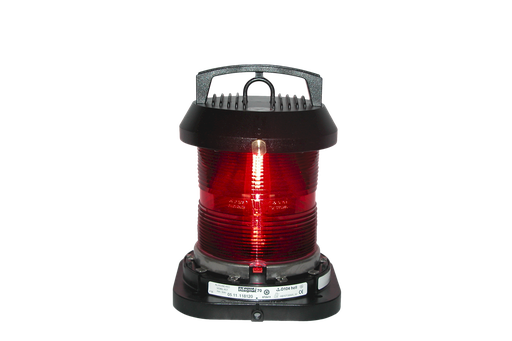 [3070200000] Navigatielantaarn, rond rood, serie AS70, zonder lamp