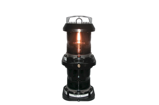 [3580700000] Navigatielantaarn, rond wit, dubbel, AS70M, zonder lamp