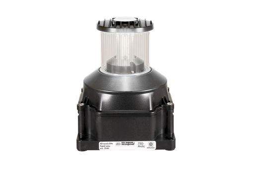 [3675755000] Nav. light 75D 360° white Arctic, 2x115-230Vac, black 3nm