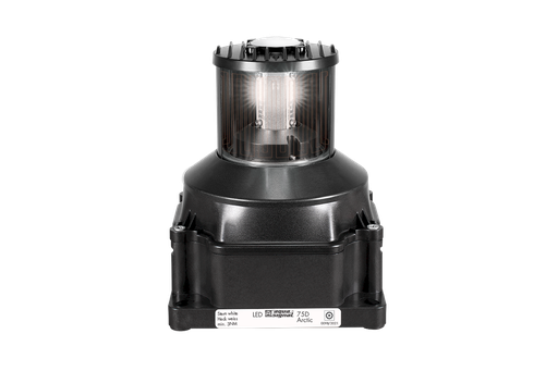 [3677755000] Lantaarn 75D heklicht Arctic, 2x115-230Vac, zwart 3nm
