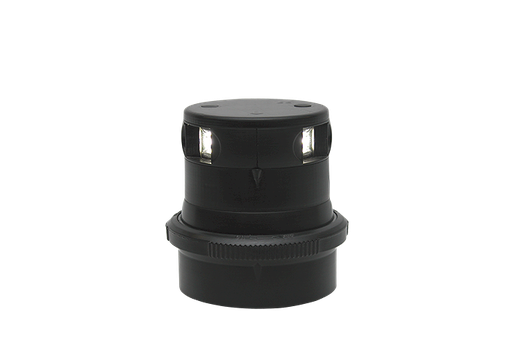 [3855001000] Feu de navigation tête de mât LED 225°, 3nm, montage en bas 12/24V