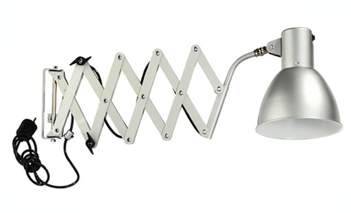 [50012546] Armature au mur SGL 100 / E27, IP20 230V avec câble et fiche